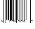 Barcode Image for UPC code 015720000087