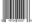 Barcode Image for UPC code 015724000076