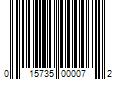 Barcode Image for UPC code 015735000072