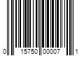 Barcode Image for UPC code 015750000071