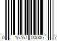 Barcode Image for UPC code 015757000067