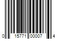 Barcode Image for UPC code 015771000074