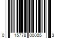 Barcode Image for UPC code 015778000053