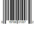 Barcode Image for UPC code 015789010072