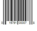 Barcode Image for UPC code 015791000078