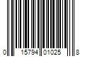 Barcode Image for UPC code 015794010258