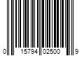 Barcode Image for UPC code 015794025009