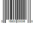 Barcode Image for UPC code 015800000068