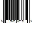 Barcode Image for UPC code 015800062219