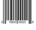 Barcode Image for UPC code 015800090205