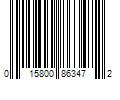 Barcode Image for UPC code 015800863472