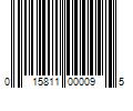 Barcode Image for UPC code 015811000095