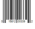 Barcode Image for UPC code 015812003392