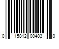 Barcode Image for UPC code 015812004030