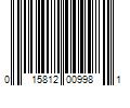 Barcode Image for UPC code 015812009981