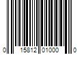 Barcode Image for UPC code 015812010000. Product Name: Empire 8 in. x 12 in. Steel Carpenter Square
