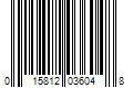 Barcode Image for UPC code 015812036048