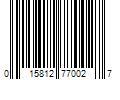 Barcode Image for UPC code 015812770027