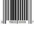 Barcode Image for UPC code 015833000097