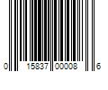 Barcode Image for UPC code 015837000086