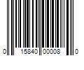 Barcode Image for UPC code 015840000080