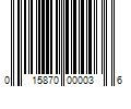 Barcode Image for UPC code 015870000036