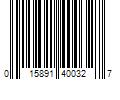 Barcode Image for UPC code 015891400327