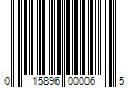 Barcode Image for UPC code 015896000065