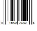 Barcode Image for UPC code 015900000906