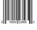 Barcode Image for UPC code 015900235650