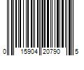 Barcode Image for UPC code 015904207905