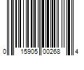 Barcode Image for UPC code 015905002684