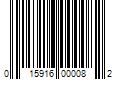 Barcode Image for UPC code 015916000082