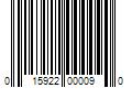 Barcode Image for UPC code 015922000090