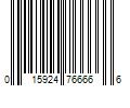 Barcode Image for UPC code 015924766666