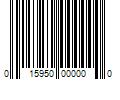 Barcode Image for UPC code 015950000000