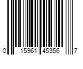 Barcode Image for UPC code 015961453567