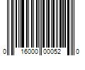 Barcode Image for UPC code 016000000520