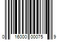 Barcode Image for UPC code 016000000759