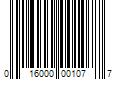 Barcode Image for UPC code 016000001077