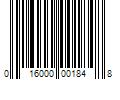 Barcode Image for UPC code 016000001848