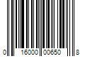 Barcode Image for UPC code 016000006508