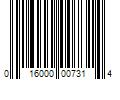 Barcode Image for UPC code 016000007314