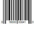 Barcode Image for UPC code 016000008410