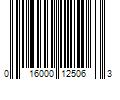 Barcode Image for UPC code 016000125063