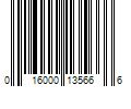 Barcode Image for UPC code 016000135666