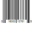 Barcode Image for UPC code 016000137615