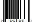 Barcode Image for UPC code 016000158573