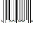 Barcode Image for UPC code 016000160606