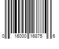 Barcode Image for UPC code 016000168756